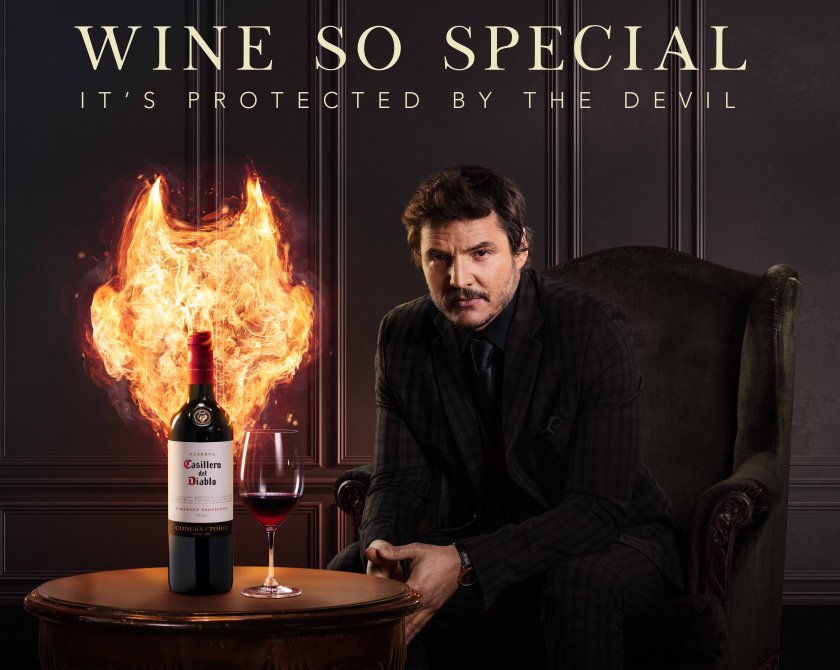 Звездата от Narcos и The Mandalorian - Педро Паскал в новата епична реклама на вината Casillero del Diablo 