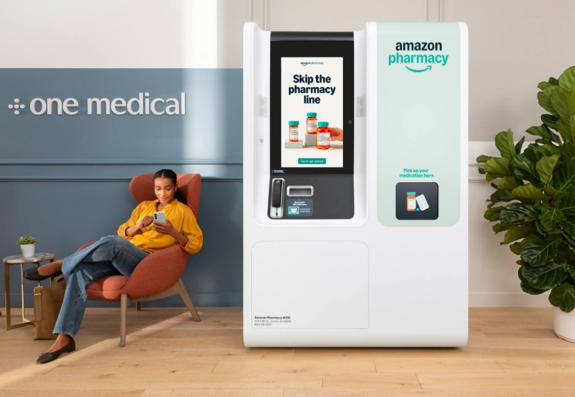 Amazon Pharmacy поставя павилиони пред кабинетите