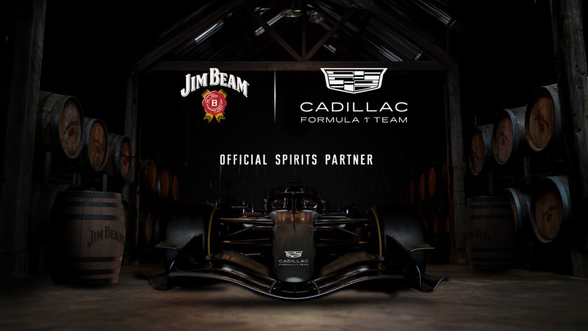 Jim Beam влиза във Формула 1 с Cadillac и история от времето на сухия режим