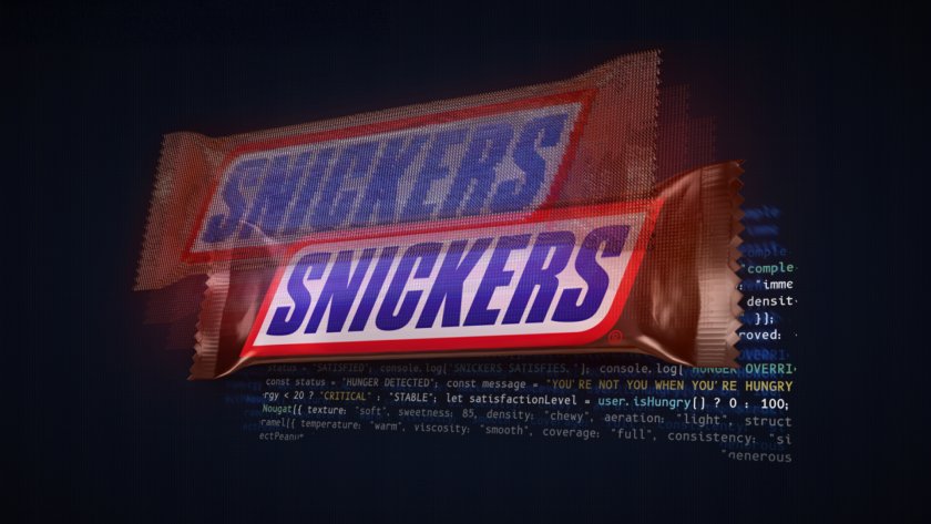 SNICKERS представи първото в света дигитално лакомство за AI