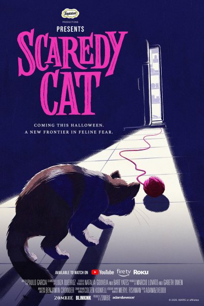Първият филм на ужасите, заснет специално за котки