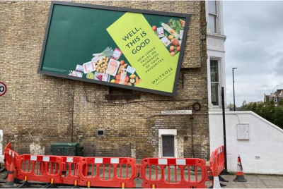 Кривият билборд на Waitrose – ефект или дефект?