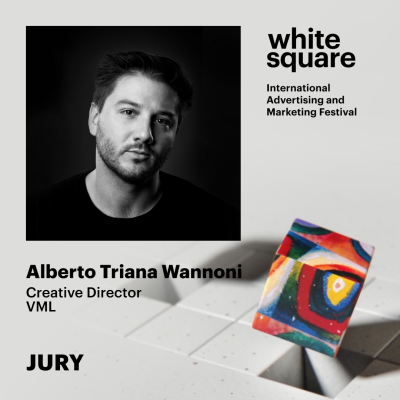 Алберто Триана Уанони - творчески директор на VML и част от журито на WHITE SQUARE 2024 говори за ползите от участието във фестивали и личните си критерии за оцнка и разказва за най-ценните си проекти и какво го вдъхновява