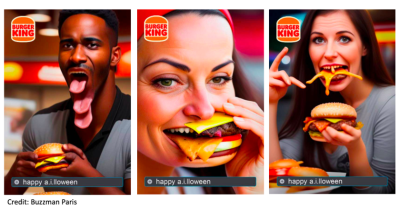AI e лицето на ужаса този Хелоуин за Burger King Франция