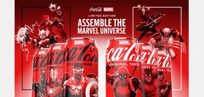 Coca Cola x Marvel: Героите