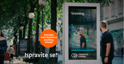 Дигиталните билбордове стават инструмент за здравен скрининг в Хърватия