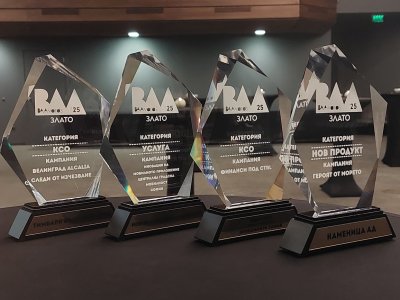 Ето кой получи наградите на Българската Асоциация на Рекламодателите (БАР) BAAwards 2025