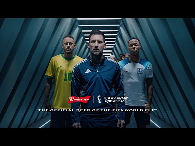 Вижте Меси, Неймар и Стърлинг в глобалната кампания на Budweiser за Световното първенство по футбол в Катар