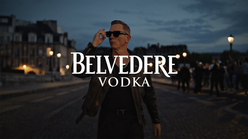 Даниел Крейг в новата глобална кампания на водка Belvedere