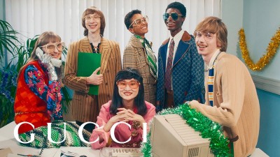 Коледната кампания на Gucci – най-после парти