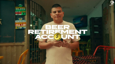 Бира за пенсия – кампанията на Monks за марката на ABInBev Poker в Колумбия