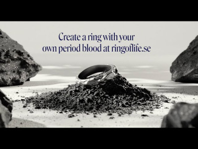 Ring of LiFe: Първото бижу в света, изковано от желязо от менструална кръв